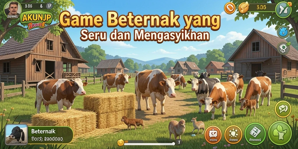 Tampilan antarmuka <strong>AKUNJP</strong> yang menarik dan intuitif.