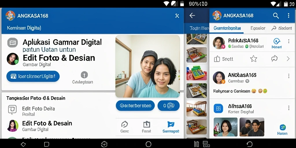 Antarmuka pengguna ANGKASA168 yang intuitif dan lengkap.